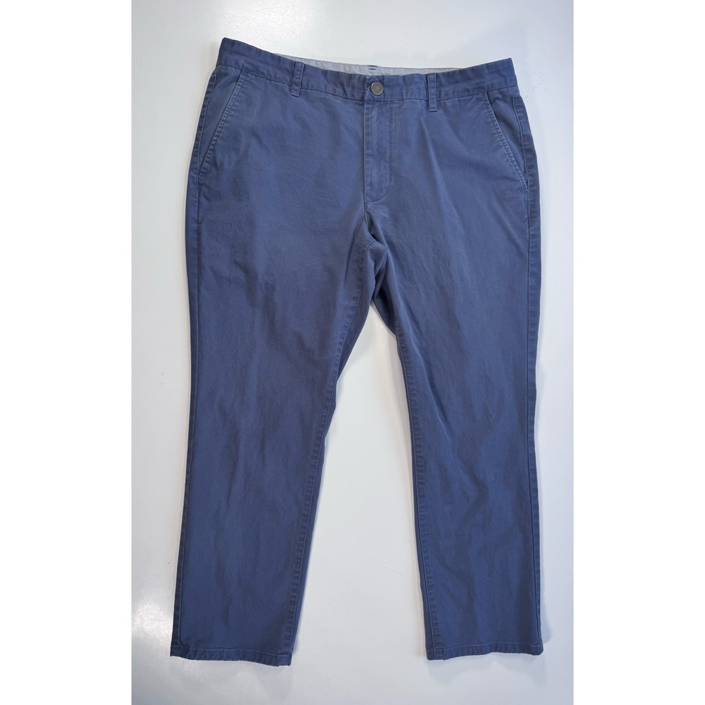 BONOBOS Tailored Chino Pant Mens 36x28 (actual 35x26) Blue